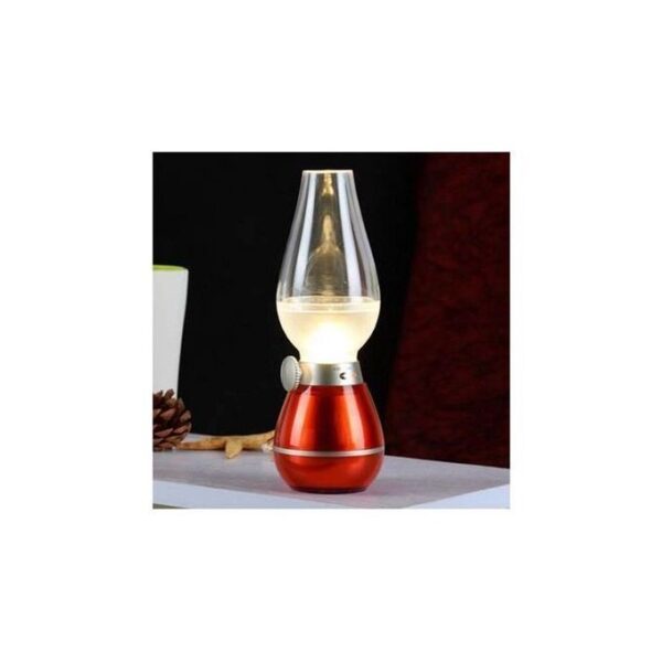 وناسة ليد على شكل لمبة جاز بالنفخ - LED Camping Light - Image 2